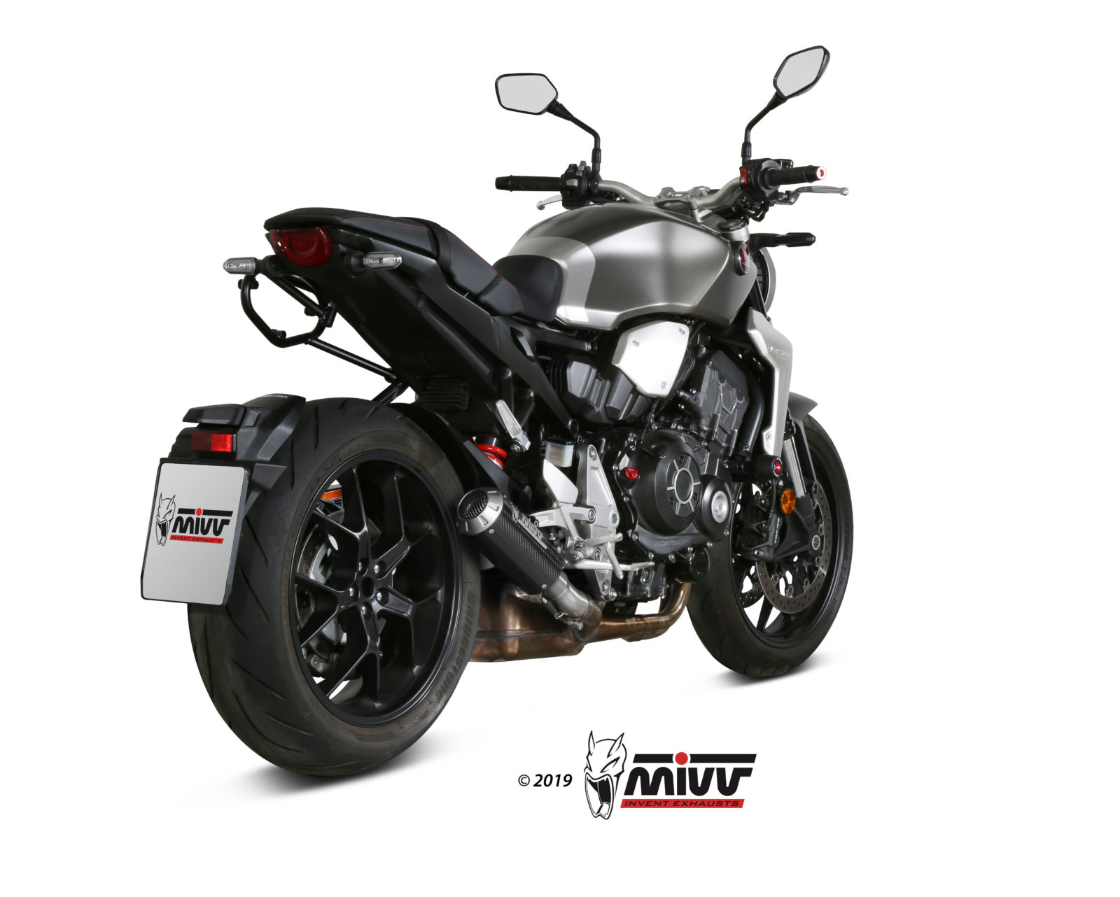 MIVV MK3 Slip On uitlaat Honda CB1000R (2018-2025) BI-1101666 2