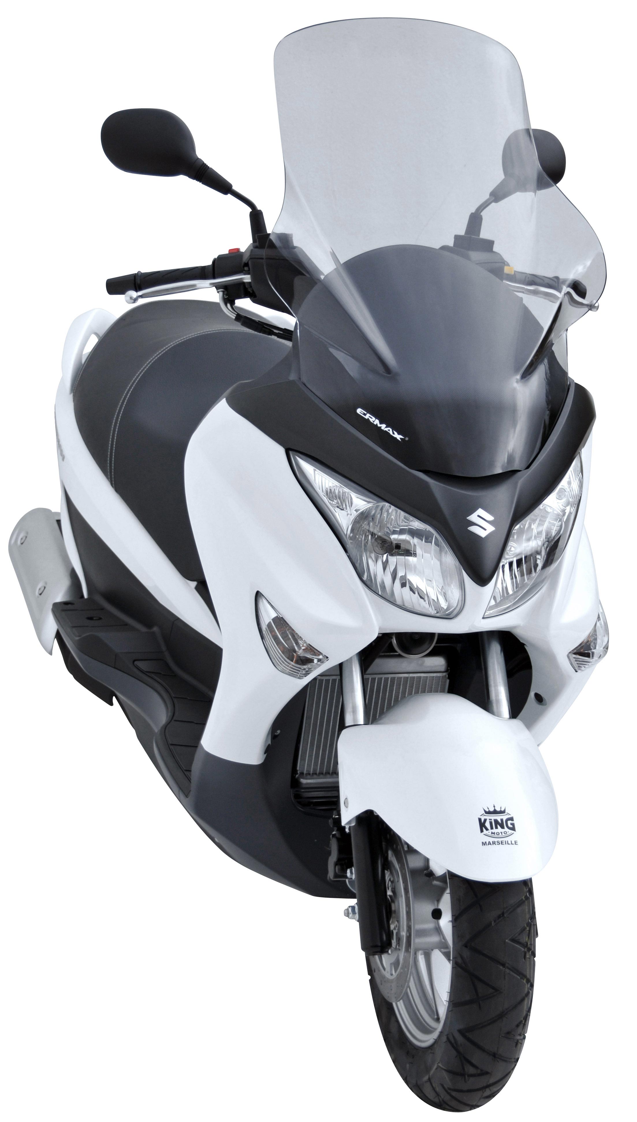 Ermax verhoogd windscherm Suzuki Burgman 200 / ABS (2007-2020) E010401111
