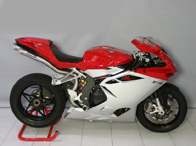 Bodis uitlaat MV Agusta F4 1000 full titanium