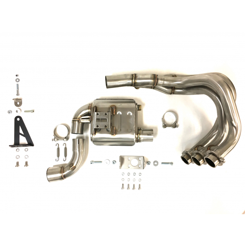 Ixil Race Xtrem RB compleet uitlaatsysteem Yamaha MT09 / XSR900 / Tracer 900 BI-1114304001 1