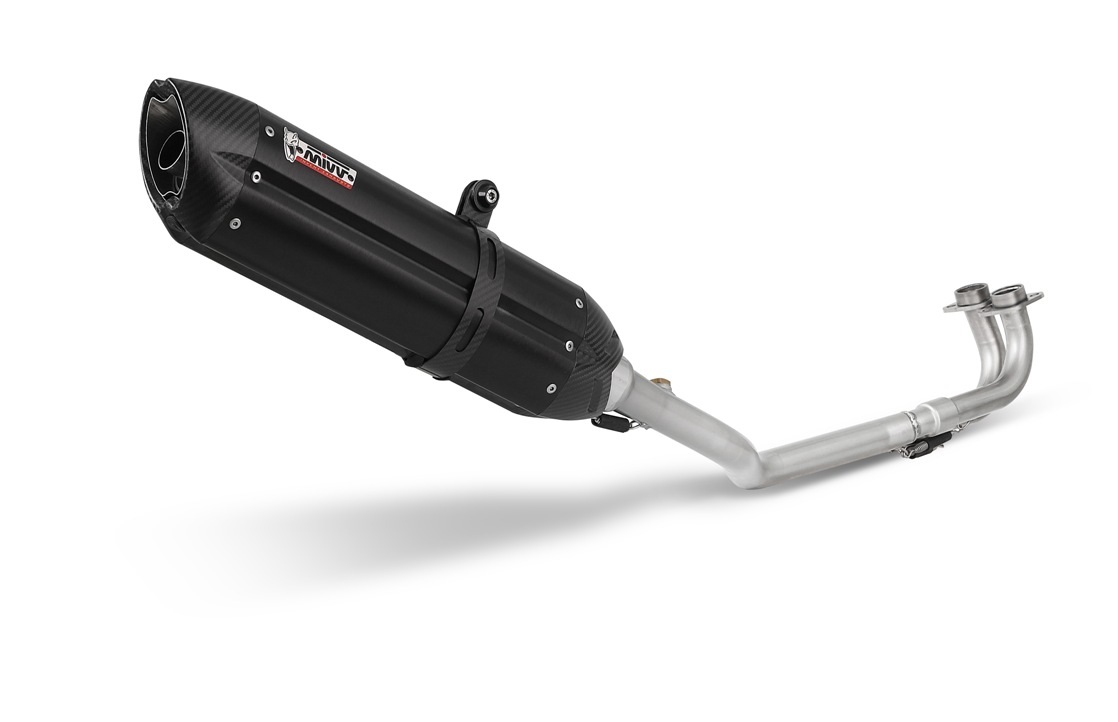 MIVV Suono compleet uitlaatsysteem Yamaha T-Max 500 (2001-2007) BI-1088434001