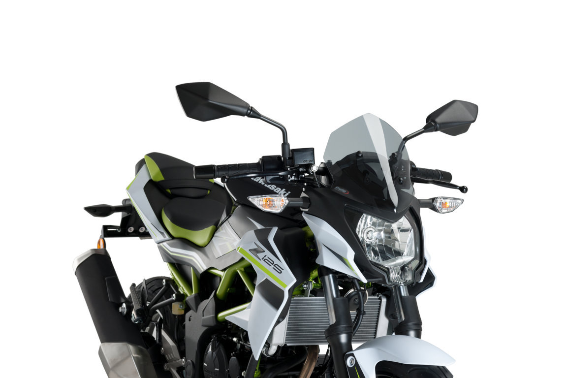 Puig windscherm Kawasaki Z125 vanaf 2021 Sport