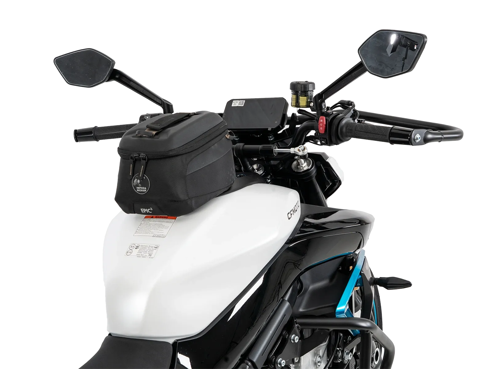 Hepco en Becker Basic bevestiging Tanktas CFmoto 675NK (2025-) HE51677030001 11