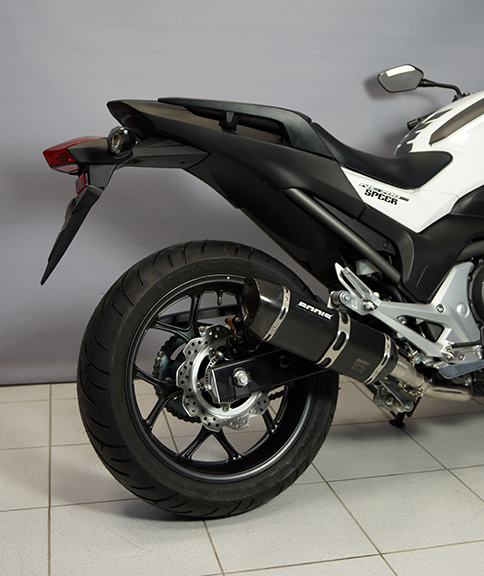 Bodis uitlaat Honda NC700 / NC750 X / S 2012-2015 P-Tec II