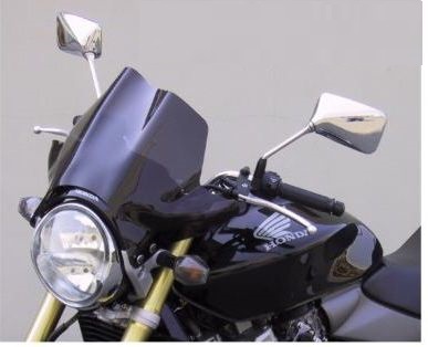 Fabbri windscherm Honda CB600 Hornet 2005-2006 satijn zwart