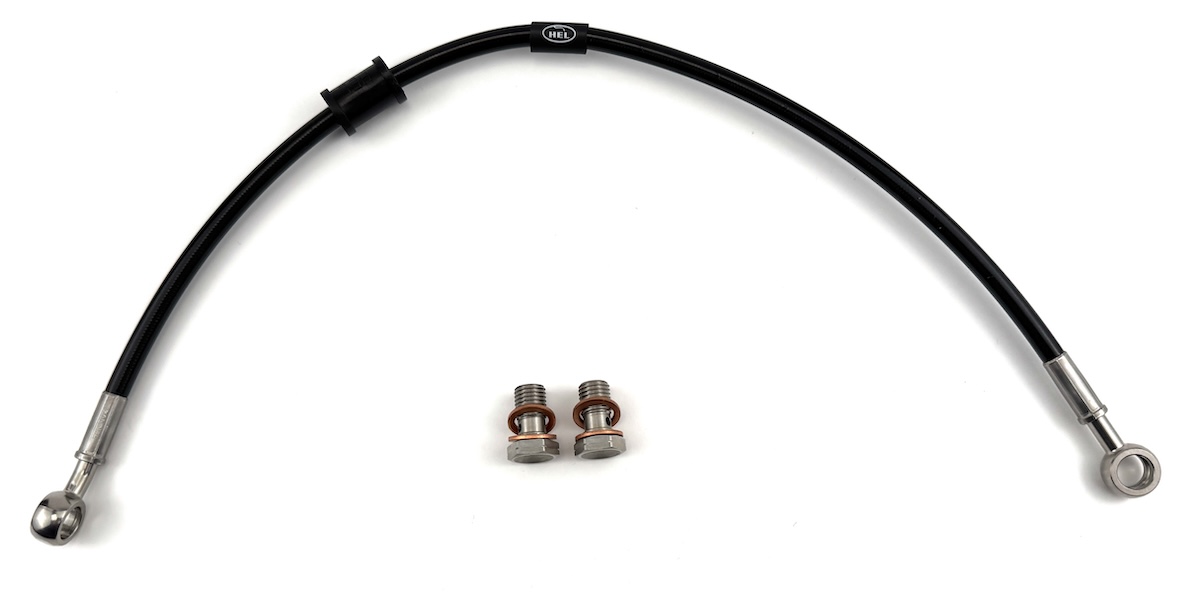 HEL remleiding Kawasaki Z750 2004-2006 achterzijde