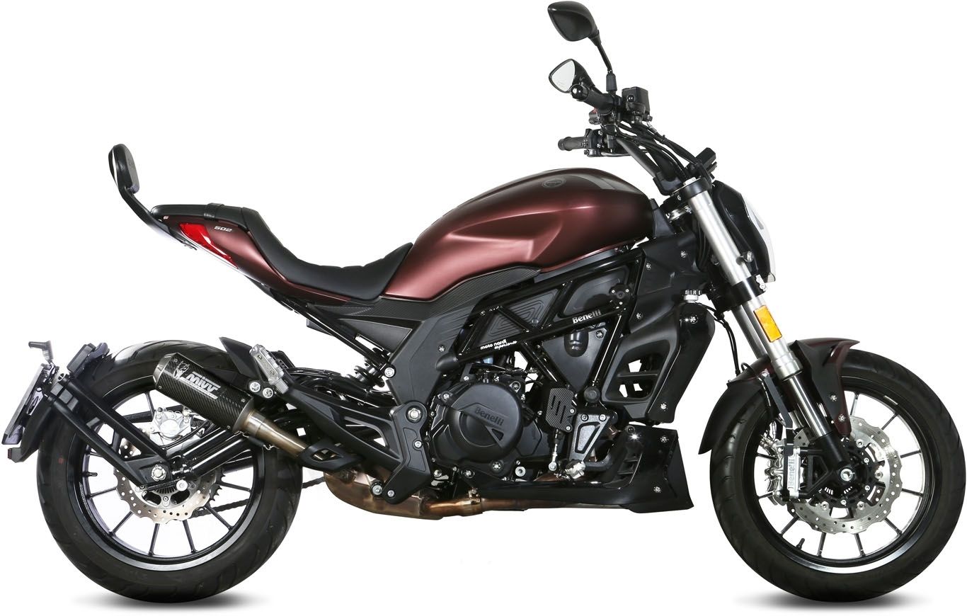 MIVV MK3 Slip On uitlaat Benelli 502C (2019-2024) BI-1089545001 1