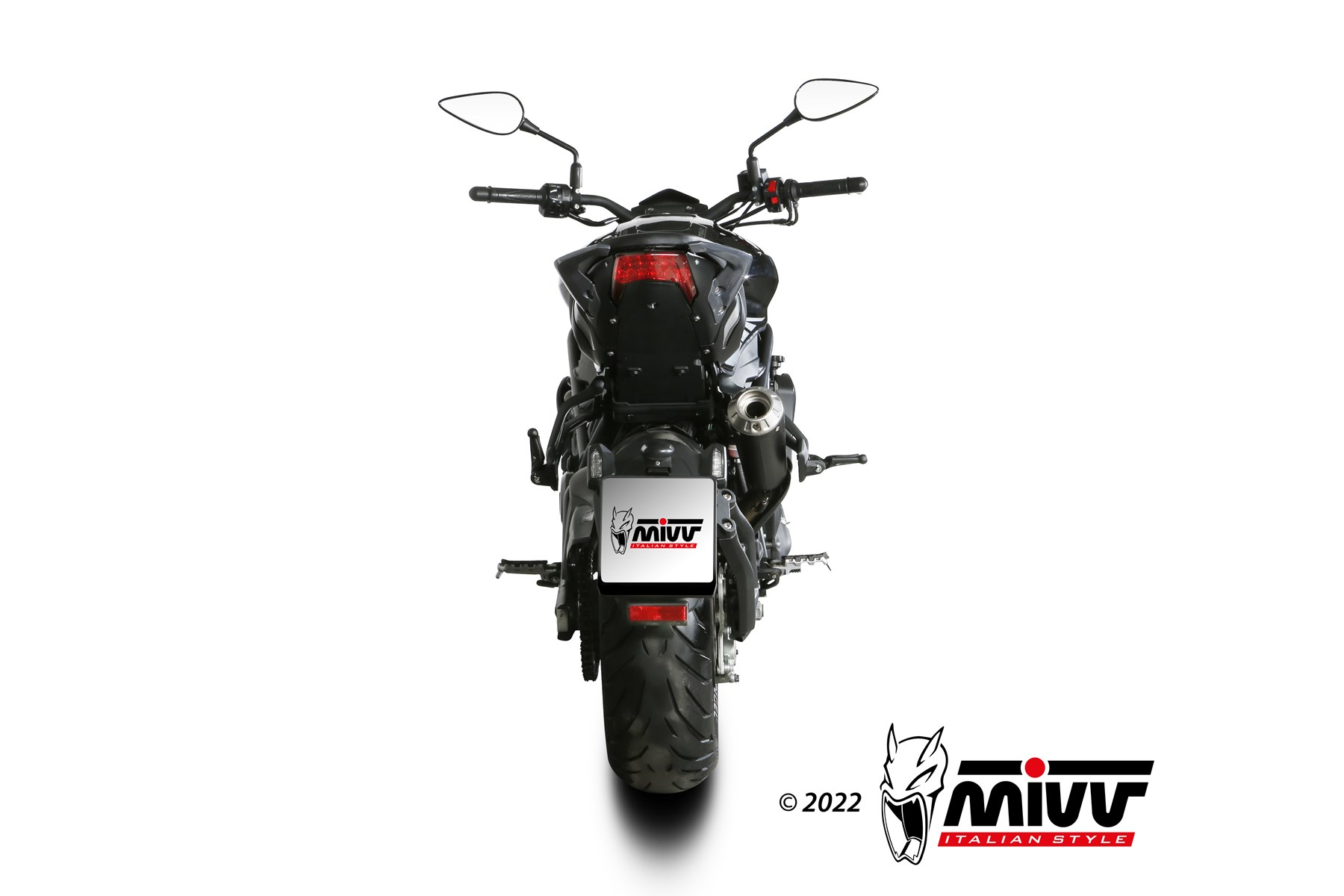 MIVV X-M1 Slip On uitlaat Benelli 752S (2019-2024) BI-1122124 3