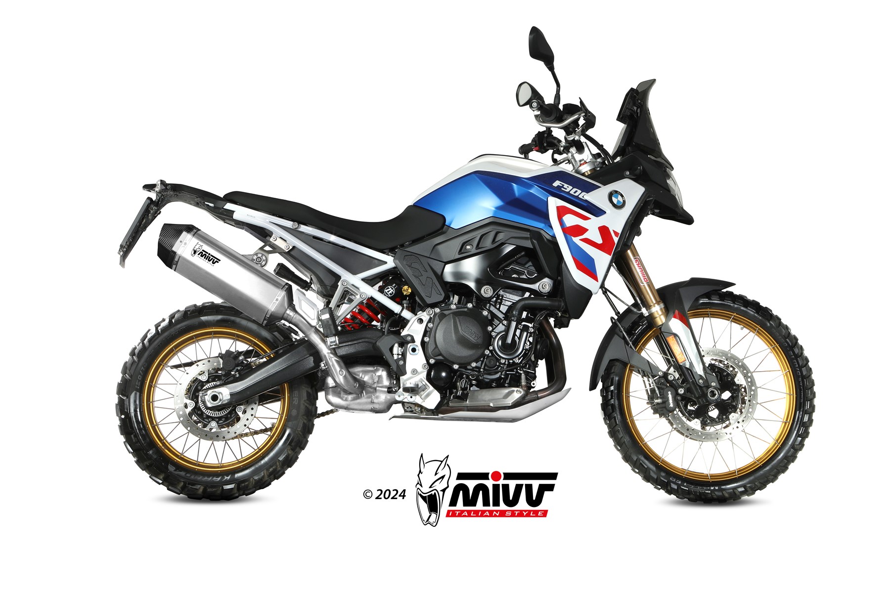 MIVV Speed Edge Slip On uitlaat BMW F900 GS (2024-) BI-1129284001 1