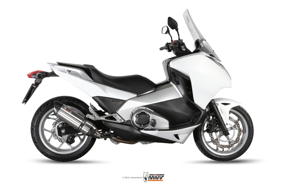 MIVV Suono Slip On uitlaat Honda NC700 / 750 S / X / D Integra (2012-2015) BI-1089567001 2
