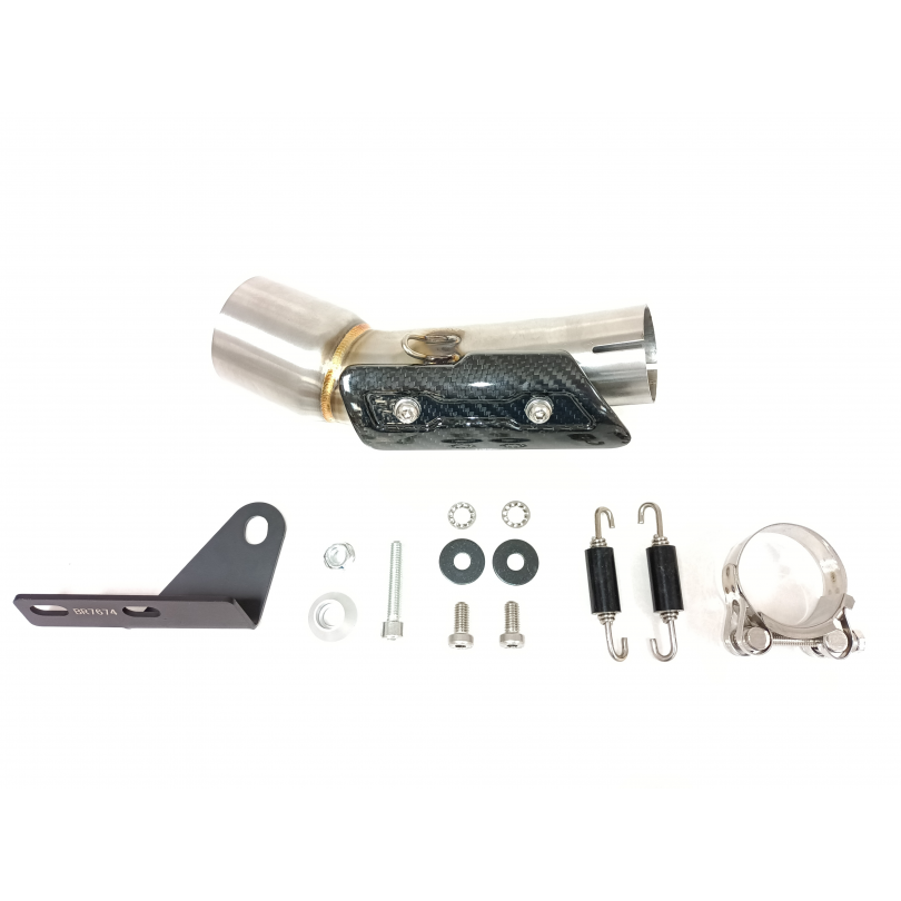 Ixil Sport Xtrem RC3B Slip On uitlaat CFmoto 700CL-X Heritage / Sport / Adventure BI-1147040 1