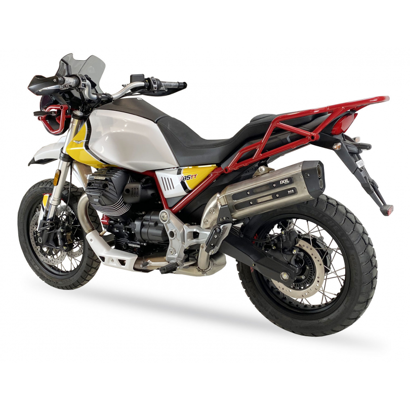Ixil Mega Xtrem Trail Slip On uitlaat Moto Guzzi V85 TT (2019-2023) BI-1114309001 2