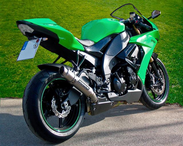 Bodis uitlaat Kawasaki ZX-10R 2008-2010 GP1 compleet systeem titanium