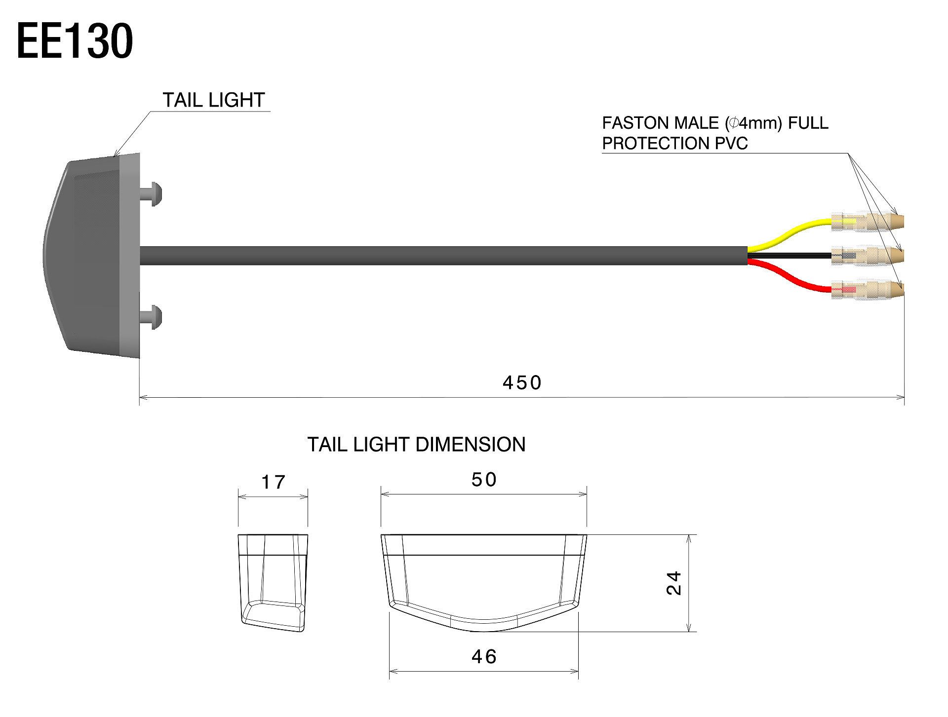 Rizoma LED achterlicht EE130B