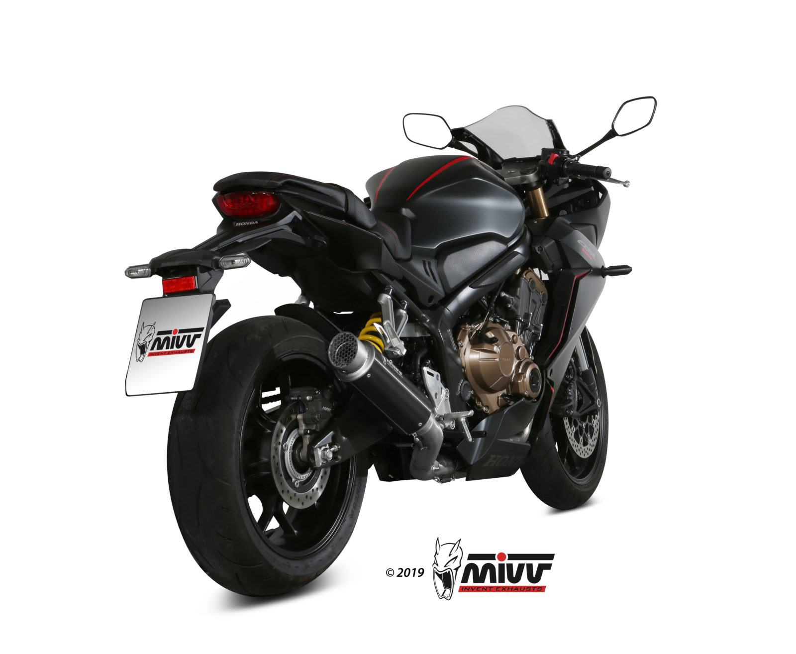 MIVV GP Pro compleet uitlaatsysteem Honda CB650R / CBR650R (2019-2023) BI-1088215002 4