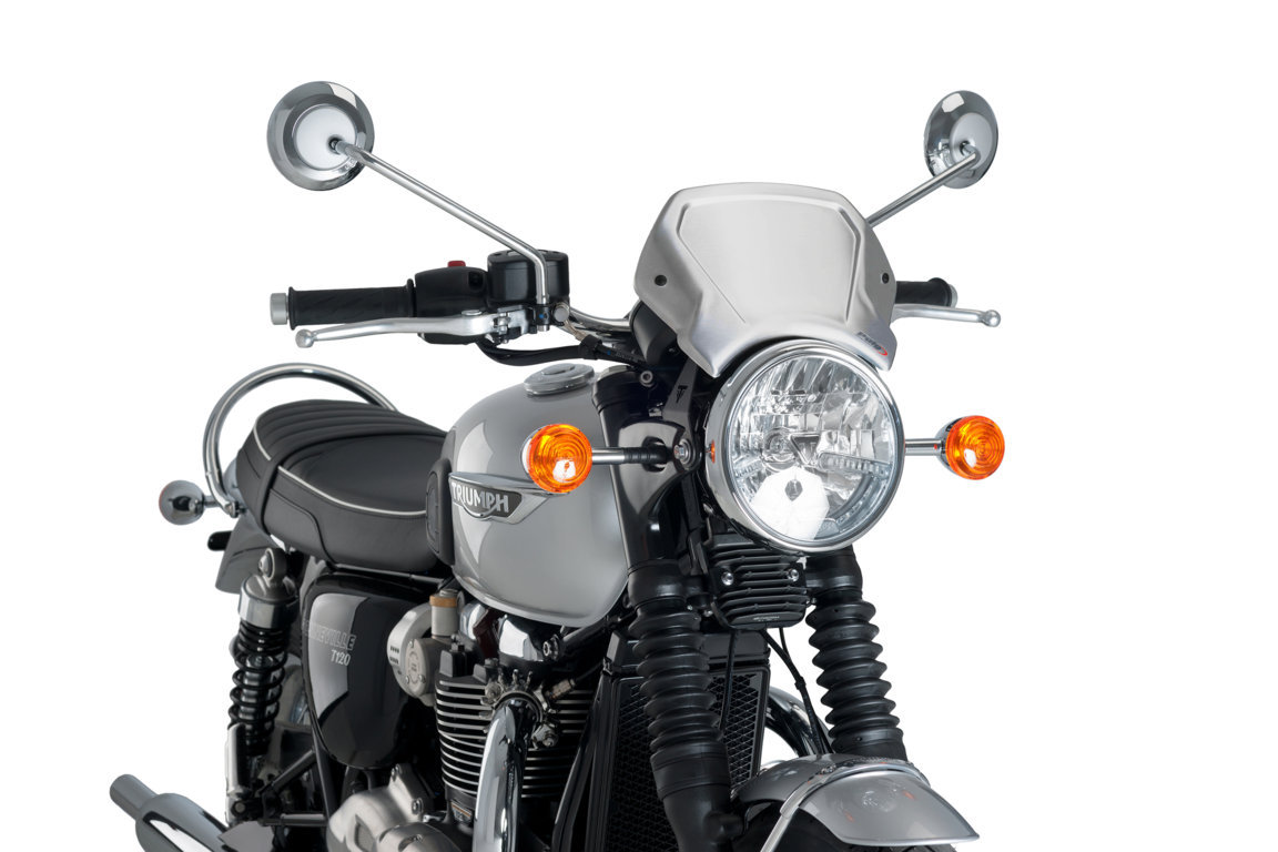 Puig windscherm Aluminium Triumph Bonneville T120 vanaf 2016