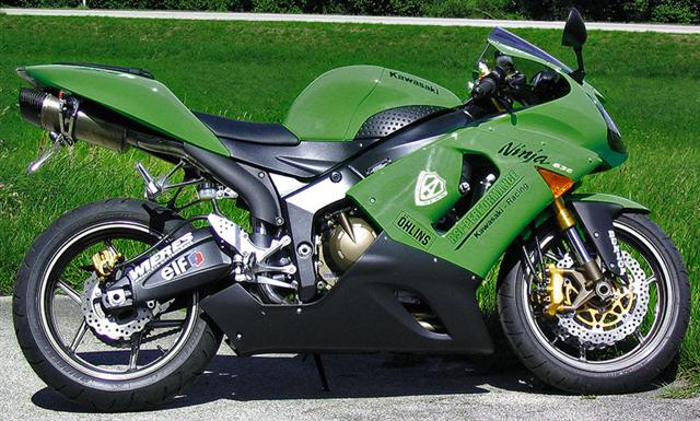 Bodis uitlaat Kawasaki ZX6R 2005-2006 Oval Q1 RVS