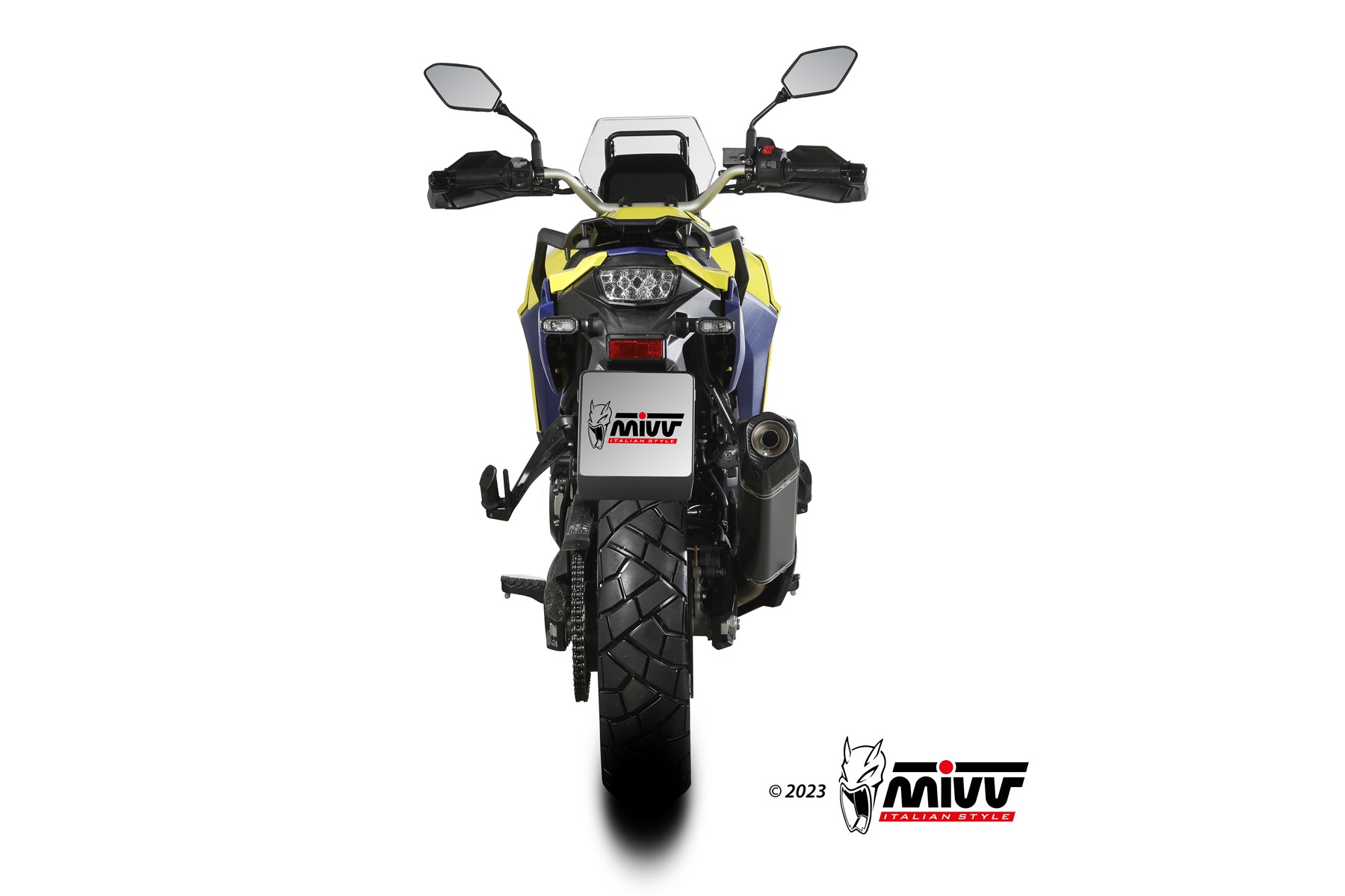 MIVV Speed Edge Slip On uitlaat Suzuki V-Strom 800 / DE (2023-) BI-1124804001 6