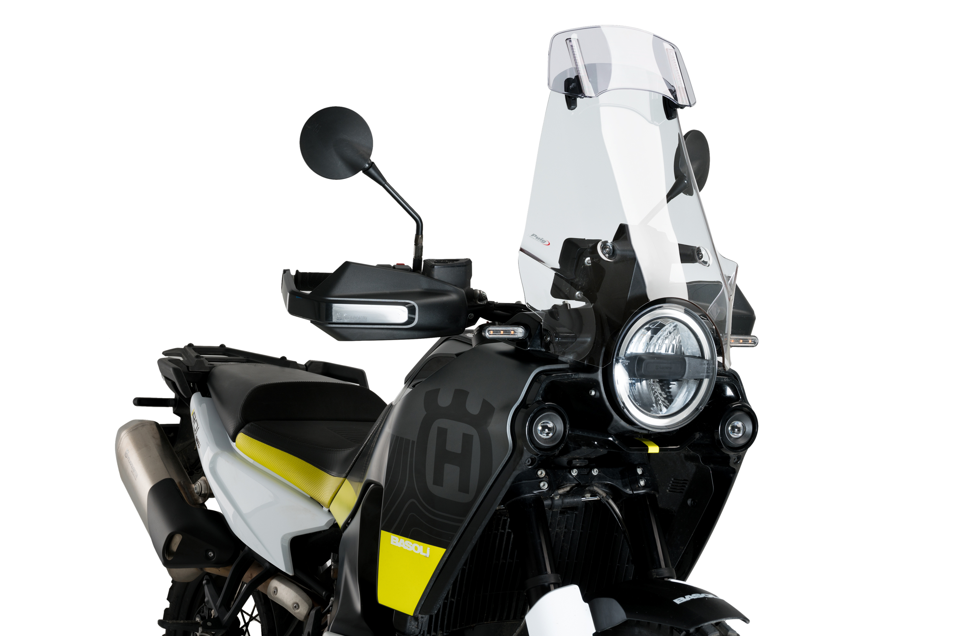 Puig windscherm met opzetruit Husqvarna Norden 901 (2022 -)