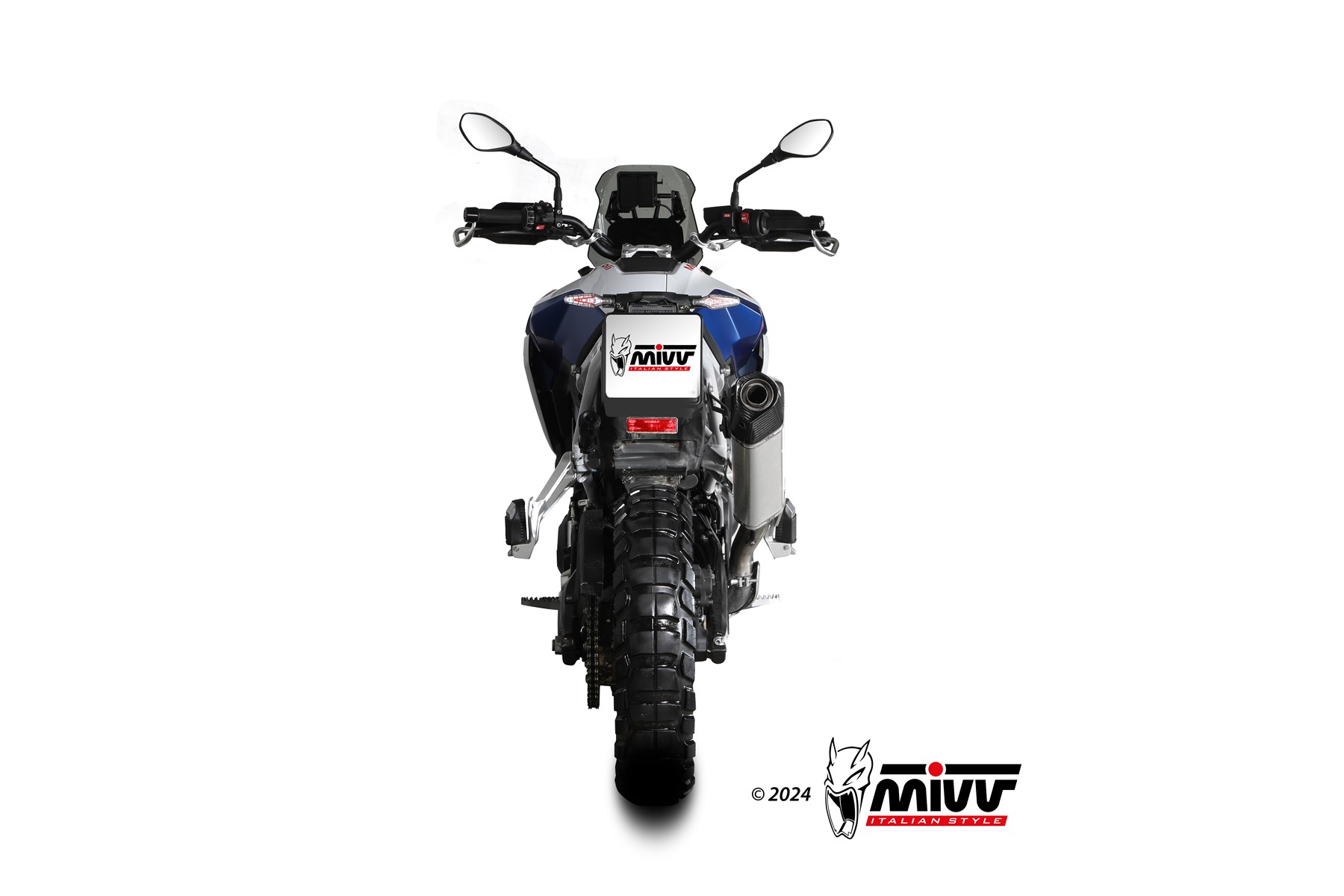 MIVV Speed Edge Slip On uitlaat BMW F900 GS (2024-) BI-1129284001 3