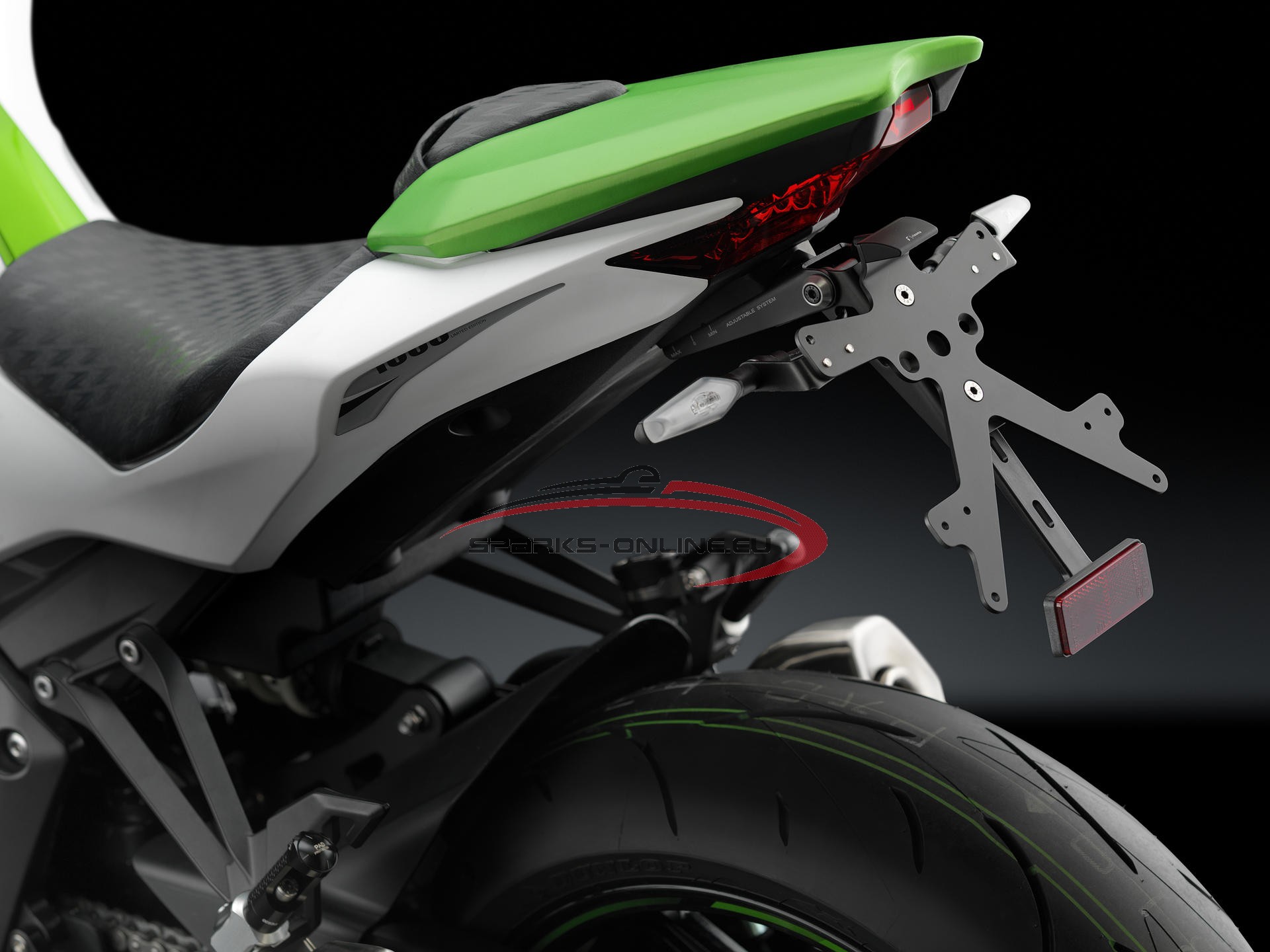 Rizoma kentekenplaathouder Kawasaki Z1000 2014-2016 PT315B