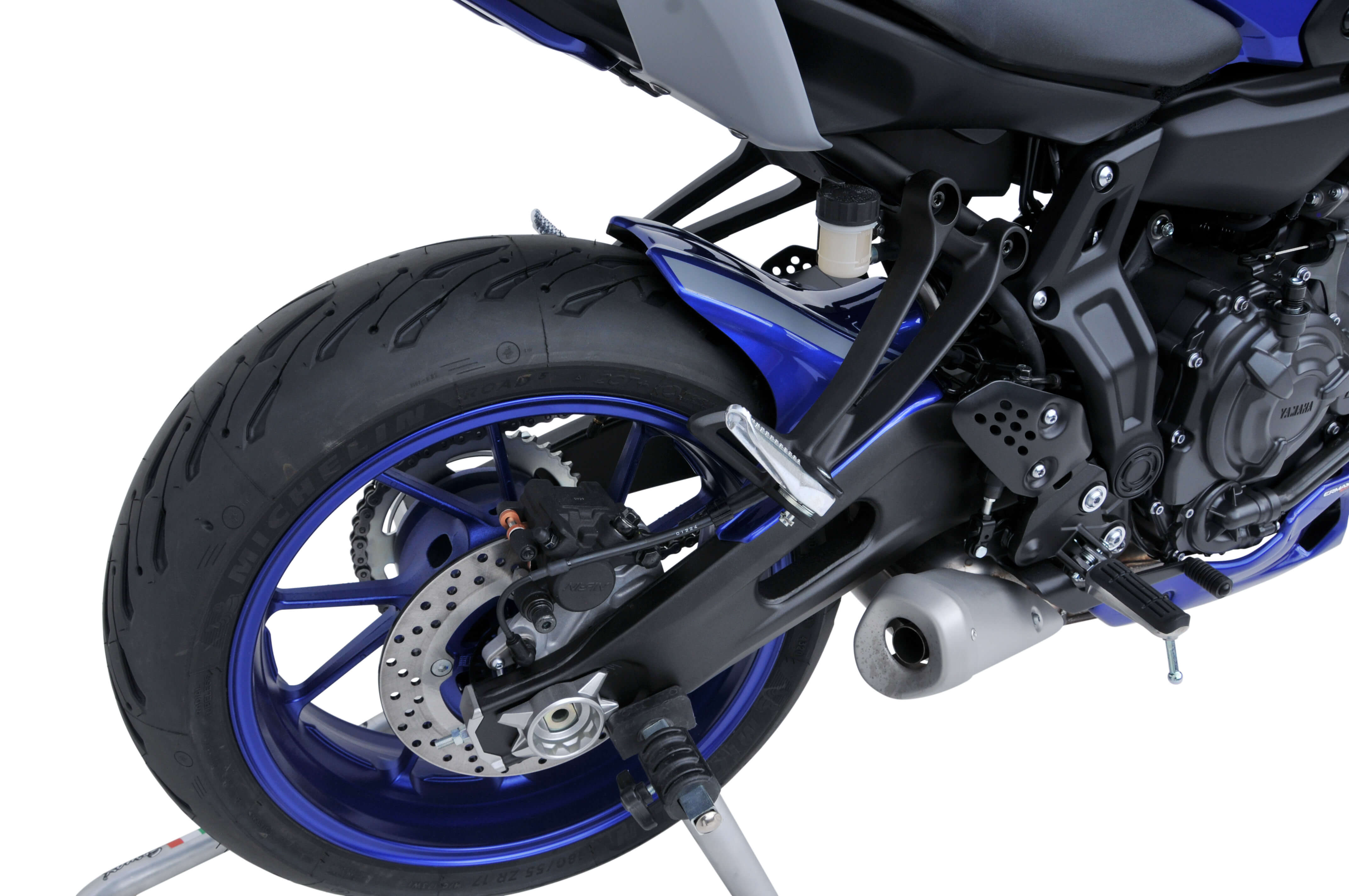 Ermax Evo achterspatbord Yamaha MT07 2021-2024 Ongespoten E7302T97-00 4