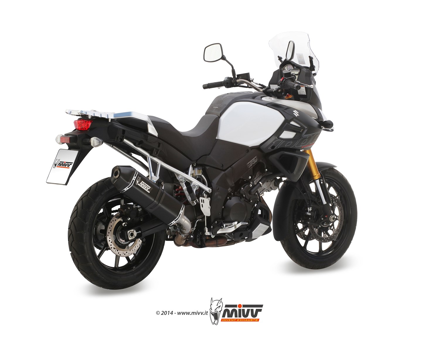 MIVV Speed Edge Slip On uitlaat Suzuki V-Strom 1000 / 1050 (2014-) BI-1088667001 5