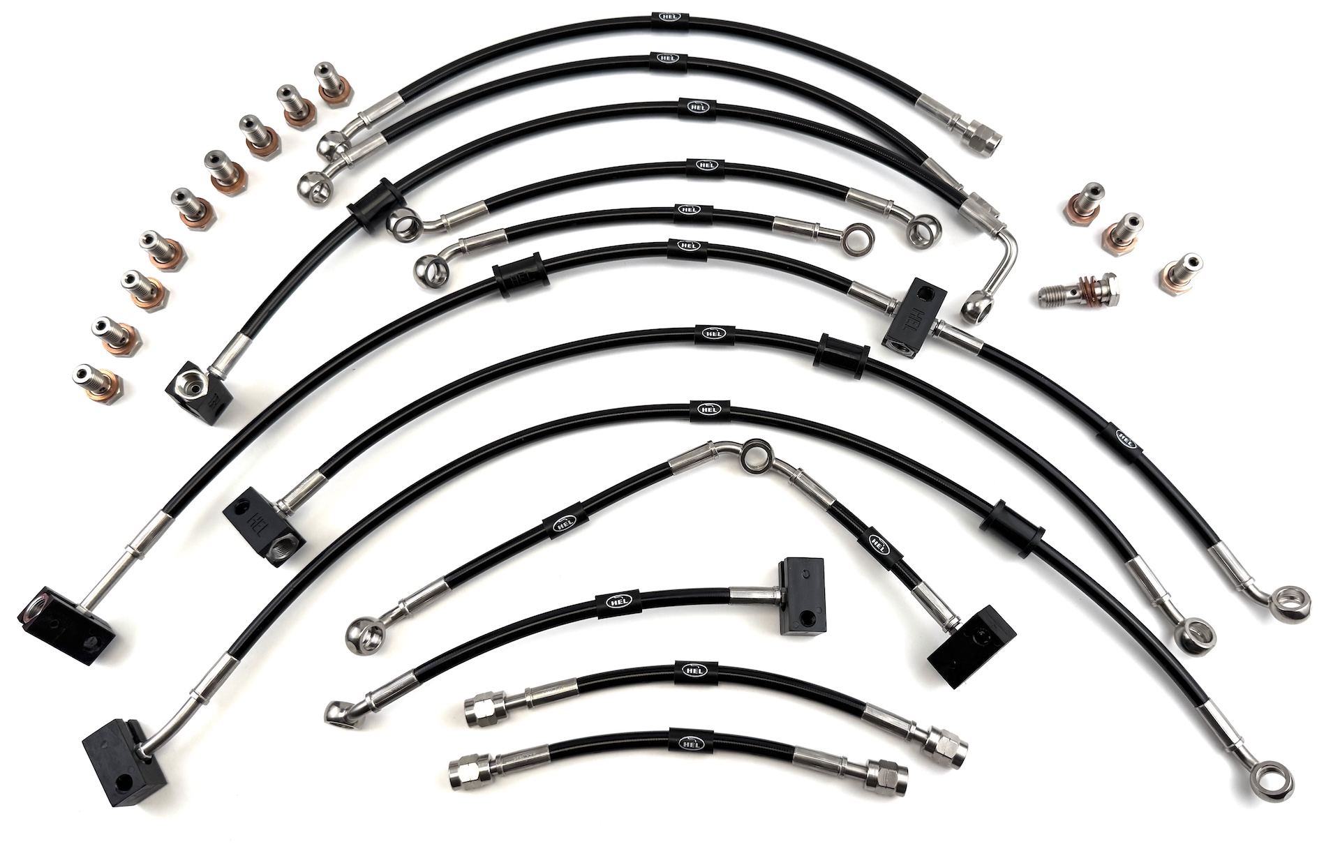 HEL remleidingen Honda GL1800 Goldwing ABS/CBS (2001-2005) HBK3116