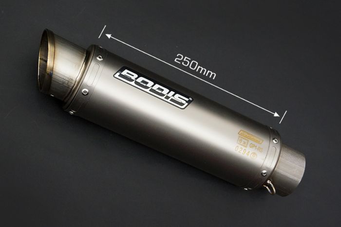 Bodis uitlaat KTM 1290 Superduke 2014-2016 titanium GP1-RS 