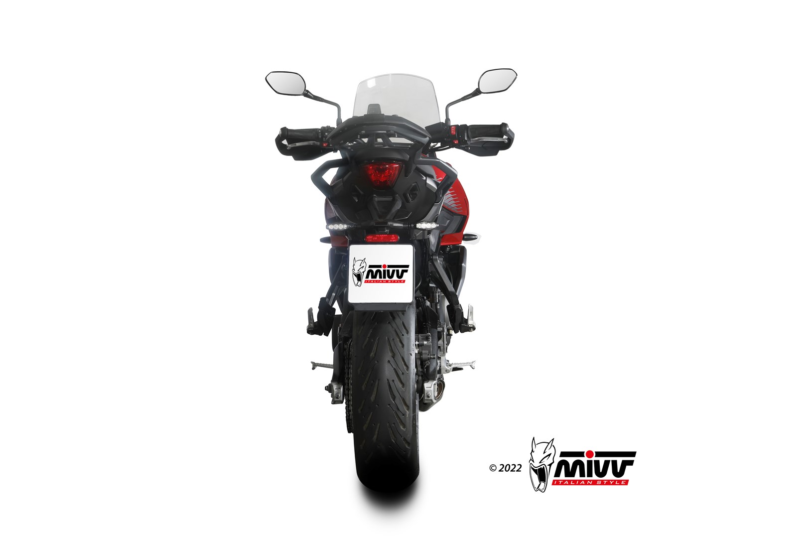 MIVV Delta Race compleet uitlaatsysteem Triumph Tiger Sport / Trident 660 (2021-2024) BI-1111202 5
