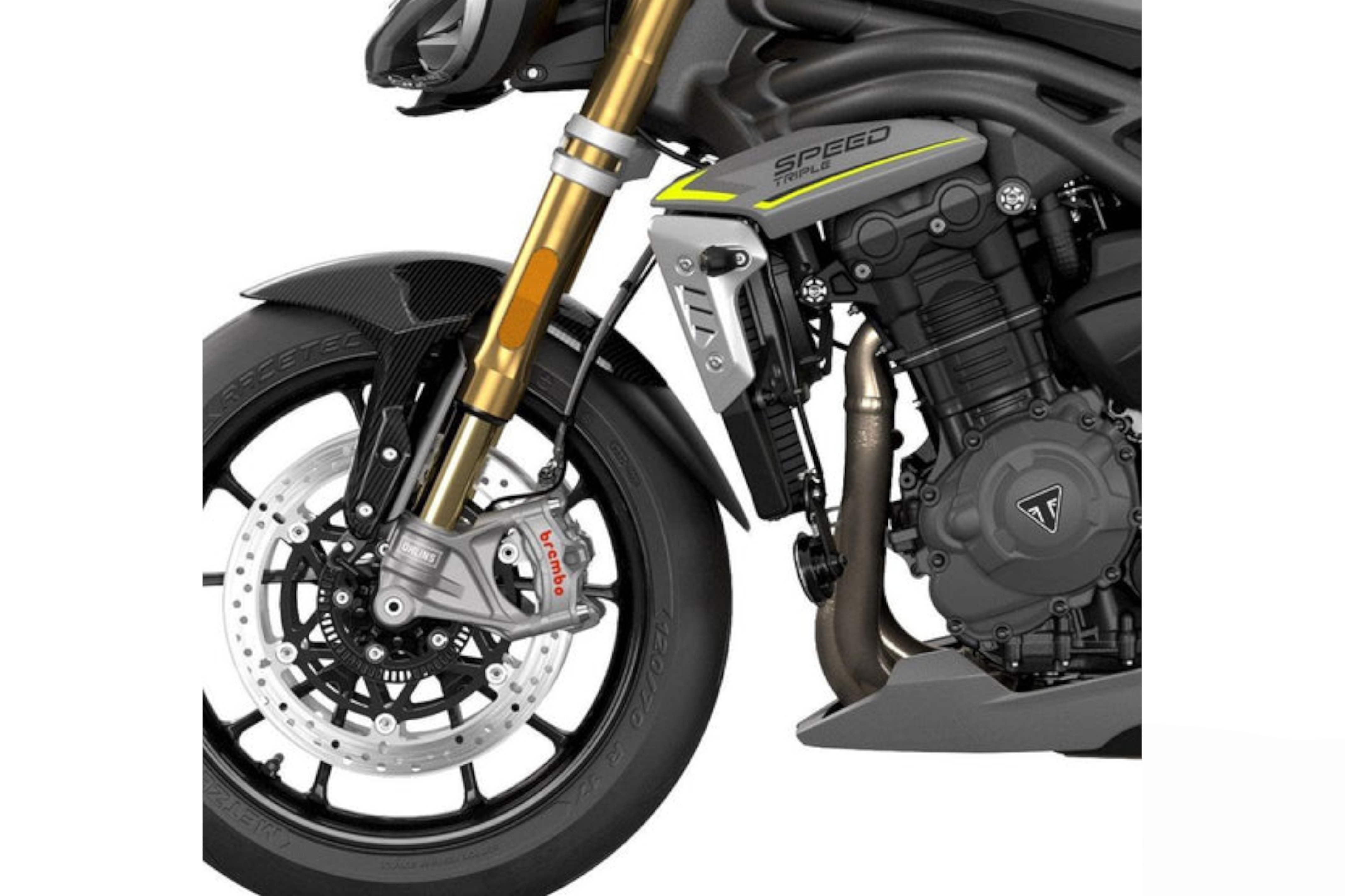 Puig voorspatbord verlenger Triumph Speed Triple 1200 RR / RS vanaf 2021