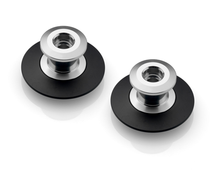 Rizoma Bobbins voor paddockstand M6 zilver Rizoma Bobbins voor paddockstand M6 zilver