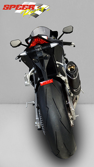 Bodis uitlaat Aprilia RSV4 / RR / RF 2015-2016 P-TEC II Zwart