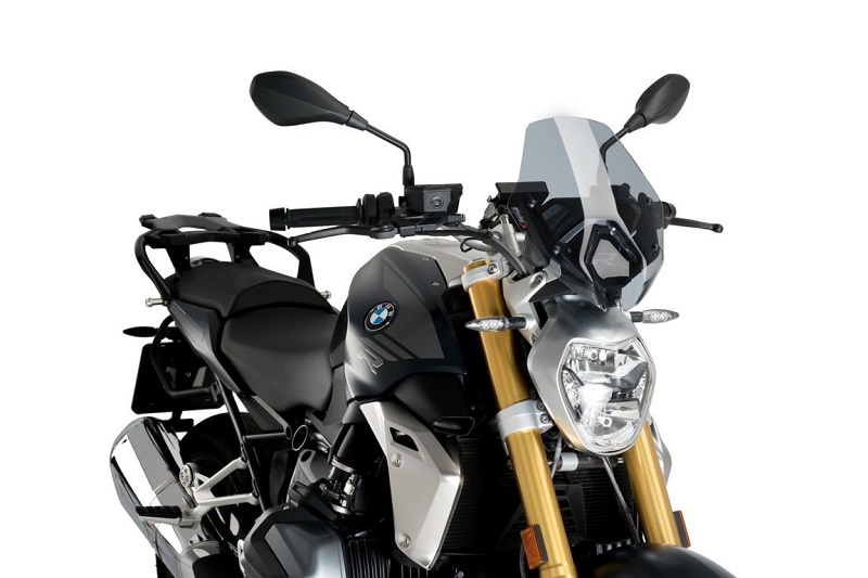Puig windscherm BMW R1250 R vanaf 2019 Sport met BMW support