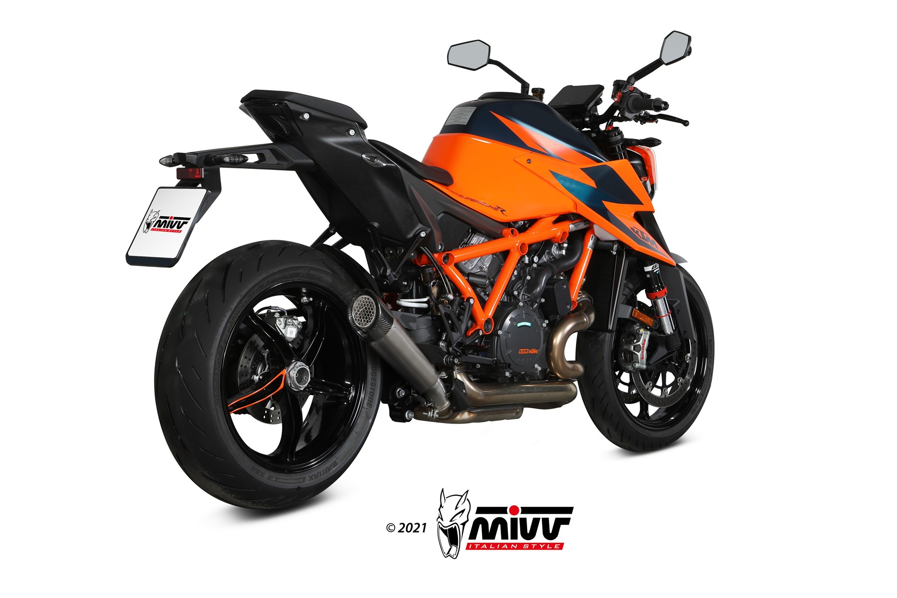 MIVV X-M5 Slip On uitlaat KTM 1290 Super Duke R / Evo (2020-2023) BI-1106753001 2
