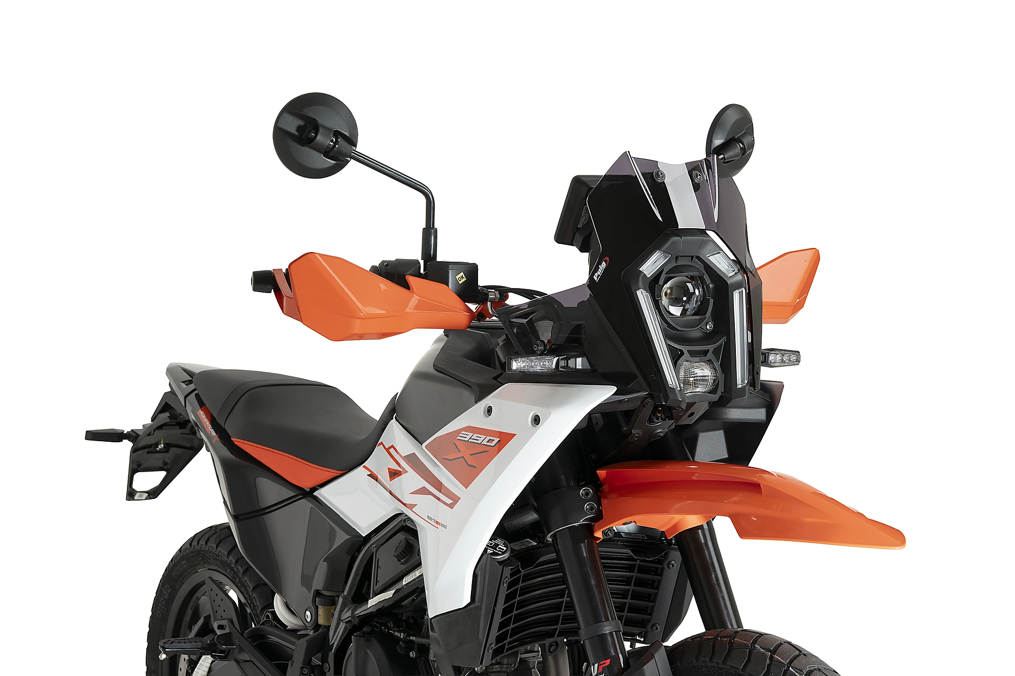 Puig Sport windscherm KTM 390 Adventure R / X (2025-) PU23016F