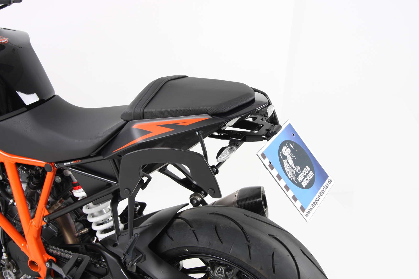 Hepco en Becker bagagerek KTM 1290 Super Duke /R vanaf 2014 C-Bow Hepco en Becker bagagerek KTM 1290 Super Duke /R vanaf 2014 C-Bow