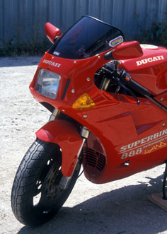 Ermax origineel windscherm Ducati 851 / 888 (1990-1996) E020756003