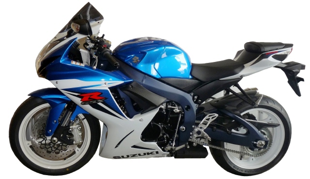 Fabbri kuipruit Suzuki GSX-R600 / 750 2011-2015 satijn zwart 