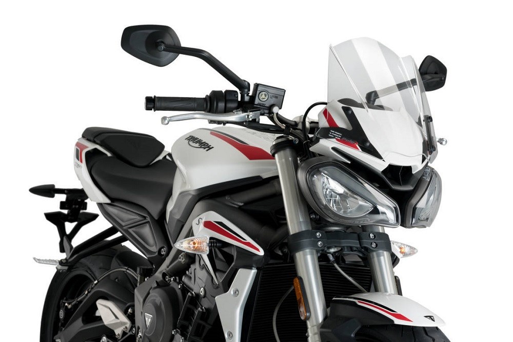 Puig windscherm Triumph Street Triple 765 S / R / RS 2017-2022