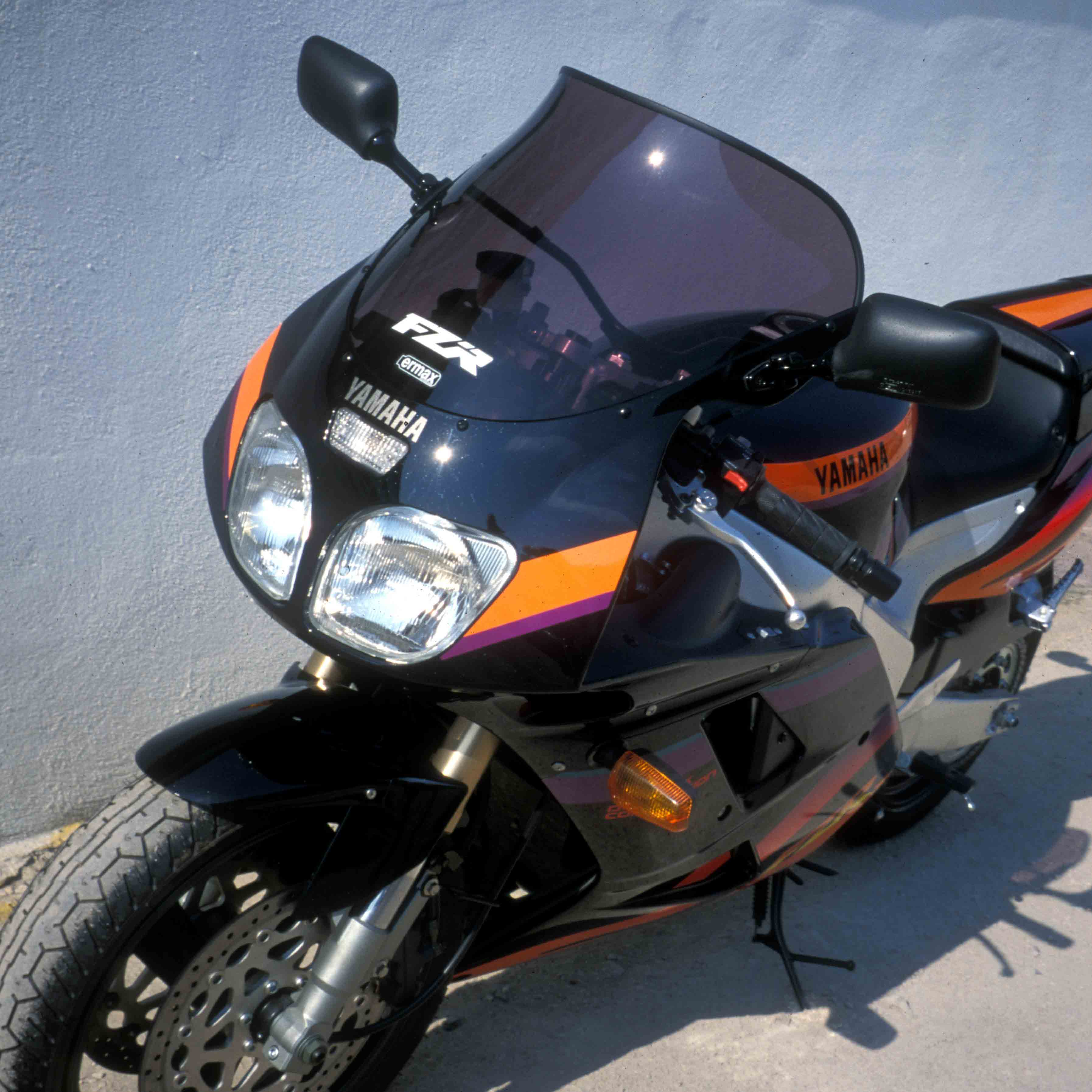 Ermax verhoogd windscherm Yamaha FZR1000 Exup (1994-1997) E010201031