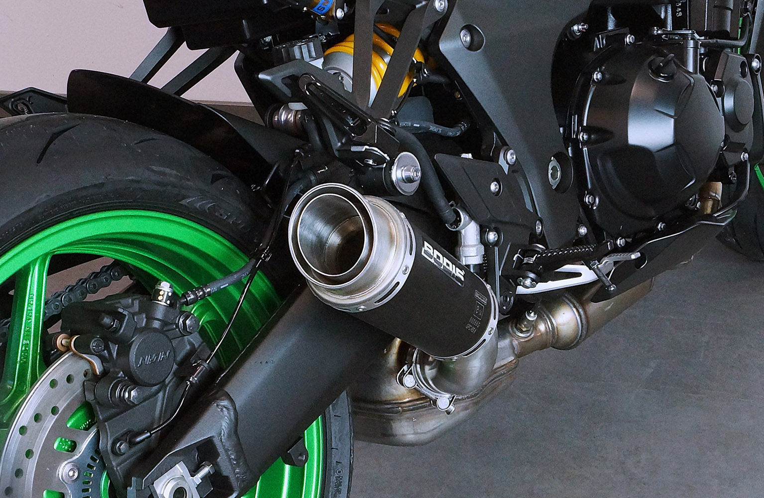 Bodis GPC-RS2 uitlaat Kawasaki Z1100 / Z1100 SE (2026-) BOKZ1100-001 1