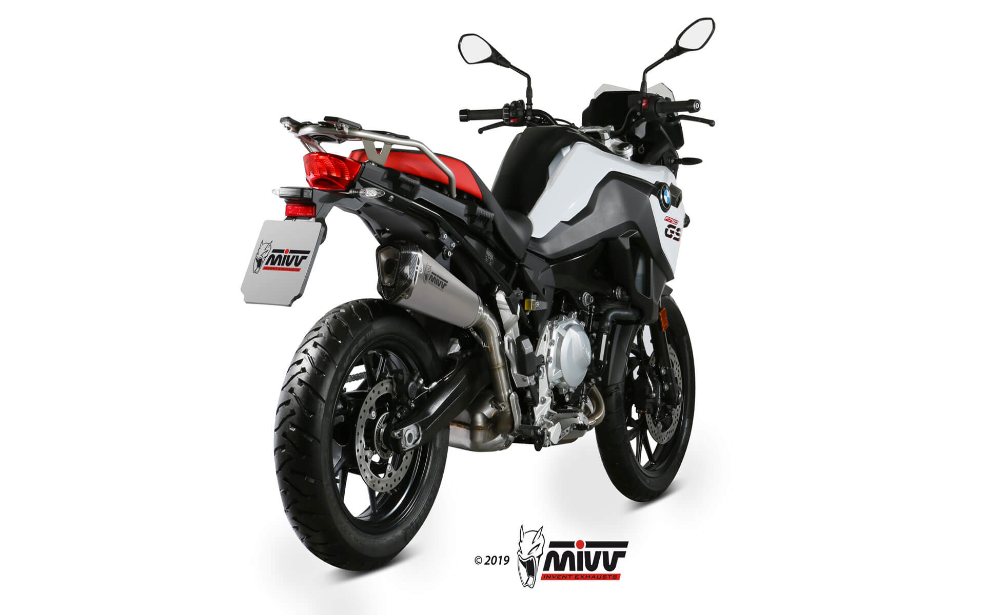 MIVV Delta Race Slip On uitlaat BMW F750 GS / F850 GS / Adventure (2018-2024) BI-1088543001 4
