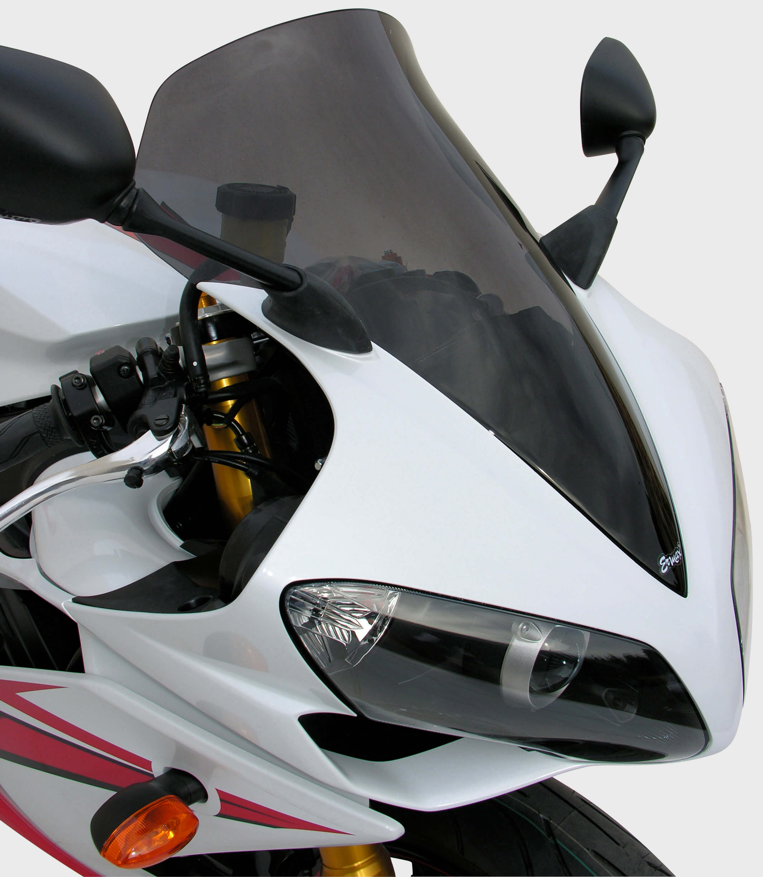 Ermax verhoogd windscherm Yamaha YZF-R1 (2007-2008) E010201089