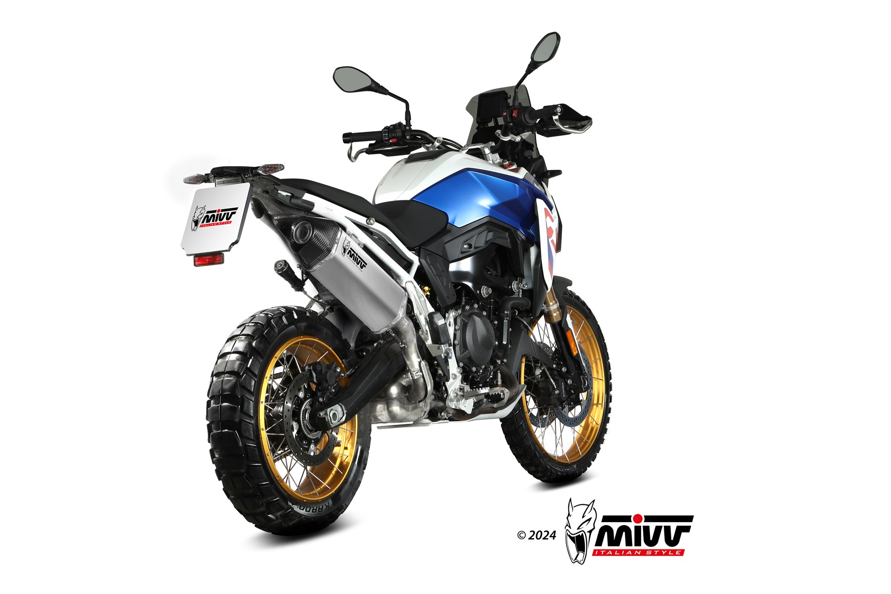 MIVV Speed Edge Slip On uitlaat BMW F900 GS (2024-) BI-1129284001 2
