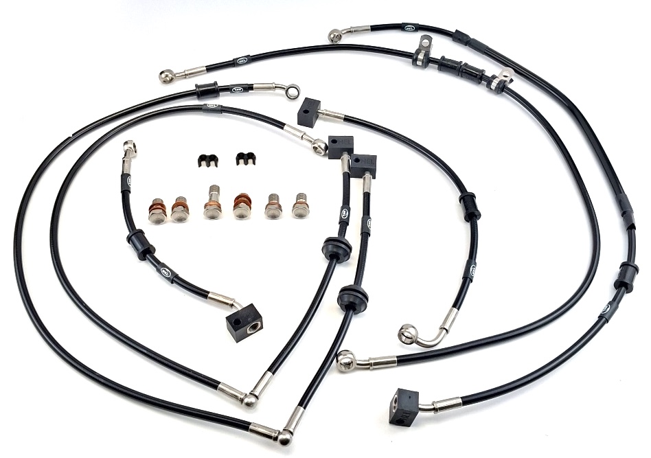 HEL remleidingen Honda XL700 Transalp met ABS (2007-2013) HBK2541