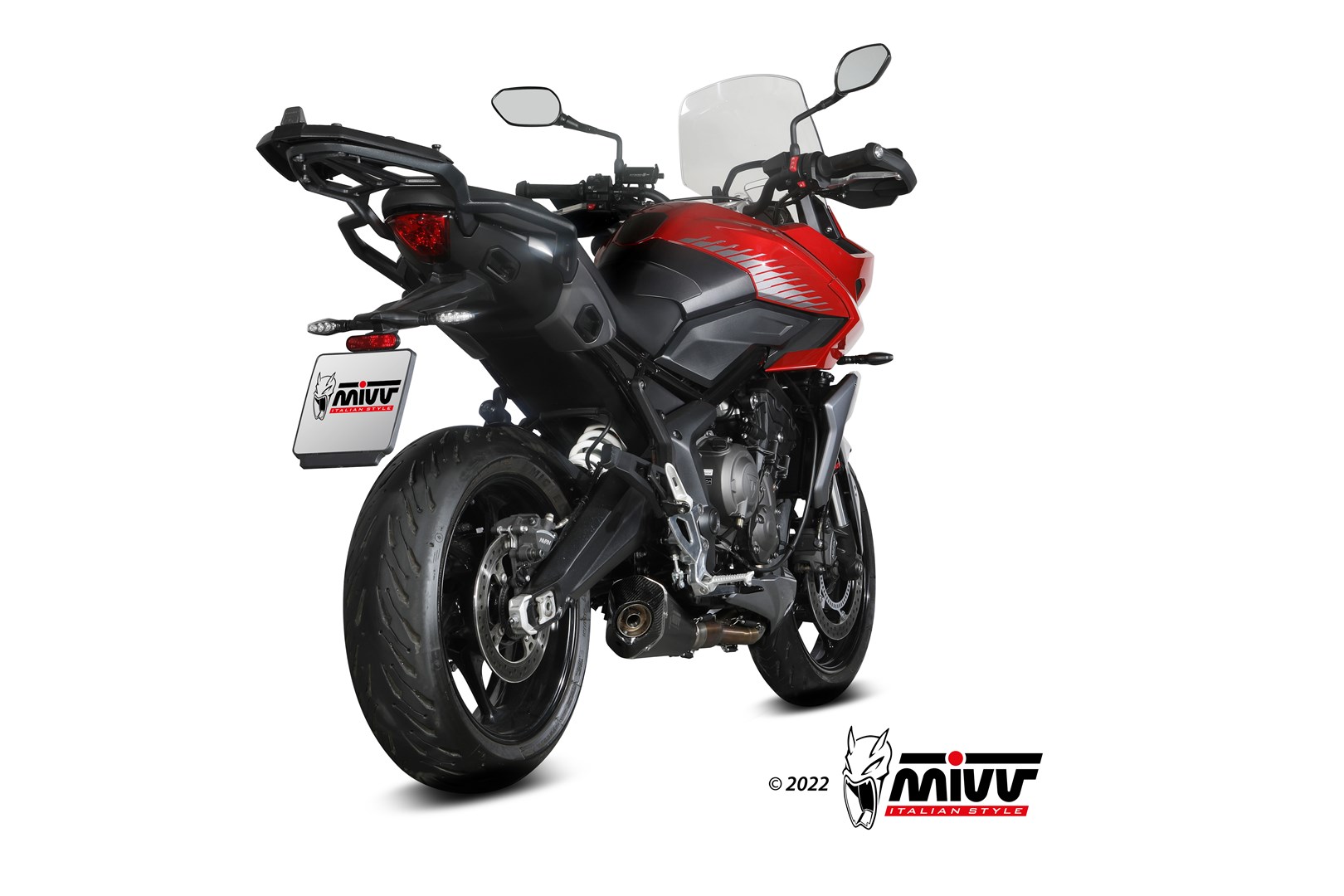 MIVV Delta Race compleet uitlaatsysteem Triumph Tiger Sport / Trident 660 (2021-2024) BI-1111202 4