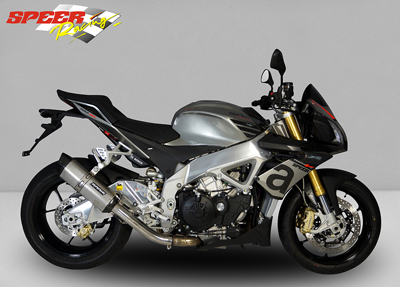 Bodis uitlaat Aprilia Tuono V4 2011 P-TEC II Titanium