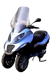 Fabbri windscherm Piaggio MP3 125 / 250 / 300 / 400 2006-2013 exclusive