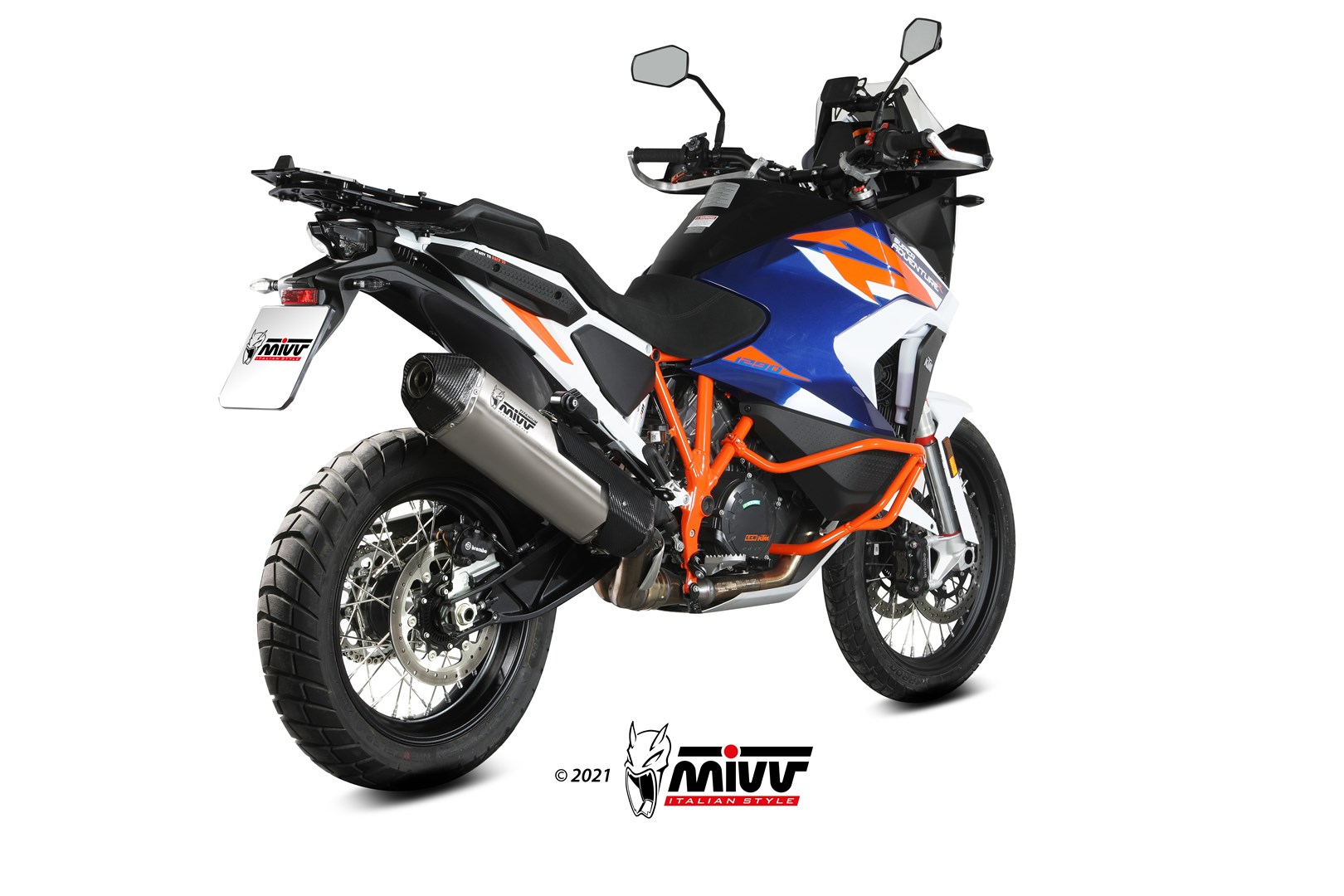 MIVV Speed Edge Slip On uitlaat KTM 1290 Super Adventure R / S (2021-2024) BI-1118801001 2